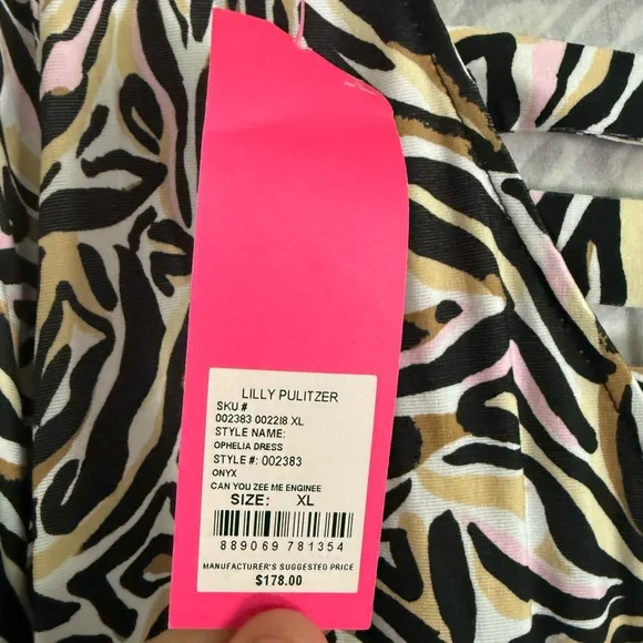 NWT Lilly Pulitzer Onyx Ophelia Dress - Picture 4 of 5